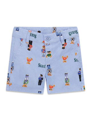 GUESS SHORT Pantaloncini con stampa orso