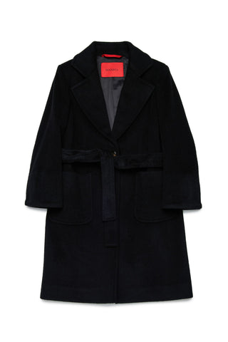MAX&Co. Cappotto in lana con cintura in vita