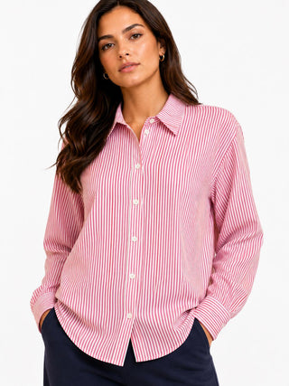 PLEASE Camicia Rigata