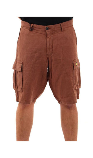 Lyle & Scott Bermuda cargo in lino
