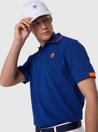 NORTH SAILS Polo con dettagli fluo