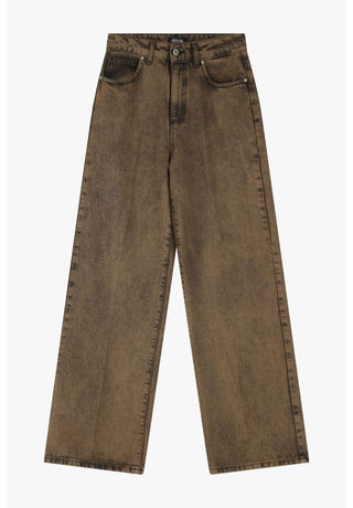 DIXIE Jeans a gamba larga vita alta