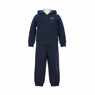 Aeronautica Militare 252TF0007A COMPLETI Completo felpa con zip e pantalone con tasche cargo