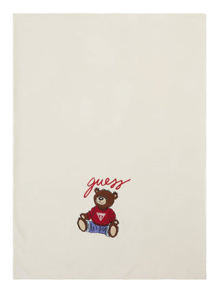 GUESS Coperta con logo ricamato