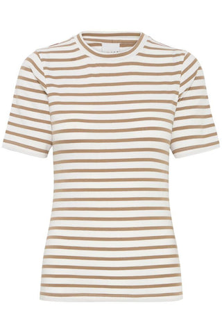 ICHI T-SHIRT T-shirt a righe in cotone