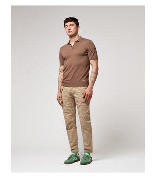 GIANNI LUPO Polo in maglia muscle fit