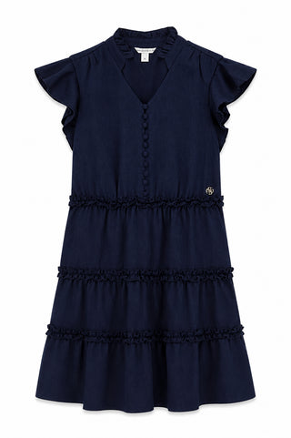 GUESS Abito in creponne arricciato
