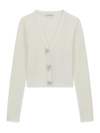 GUESS MAGLIA Cardigan con fiocchi