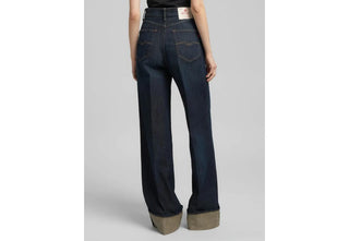 REPLAY WN541 .000.425 983 JEANS Jeans wide leg con vita bassa e gamba ampia