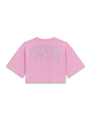GUESS T-SHIRT T-Shirt logo strass