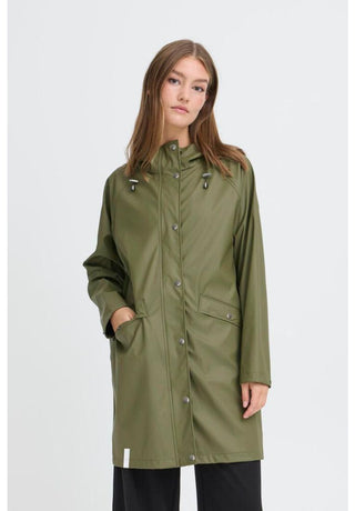 ICHI GIACCA Giacca impermeabile Tazi Regular Fit