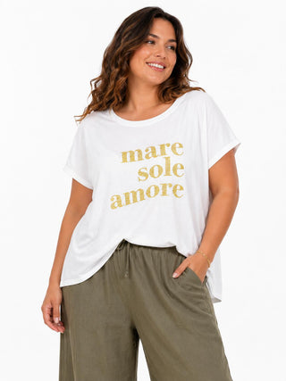 SUSY STAR T-shirt stampata