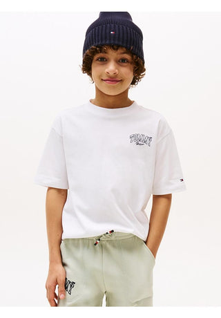 Tommy Hilfiger T-shirt Varsity con grafica sul retro