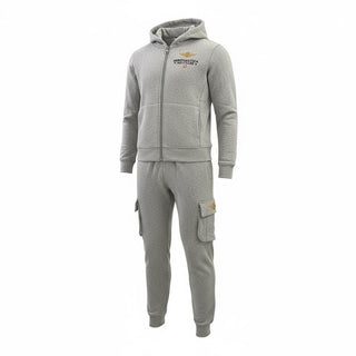 Aeronautica Militare 252TF0007A COMPLETI Completo felpa con zip e pantalone con tasche cargo