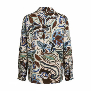 MÊME ROAD INZ-M5411C CAMICIA Blusa con scollo a v