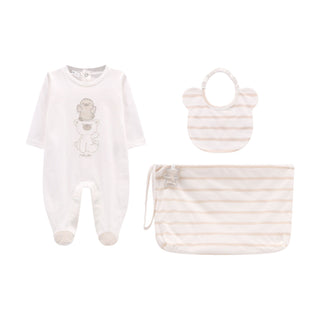 MELBY Tutina in cotone con bavaglia