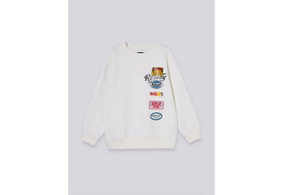 REPLAY SB2074.051.23978 FELPA FELPA CON PATCH E LETTERING