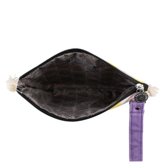 LE PANDORINE Pochette Marina in tessuto con polsiera