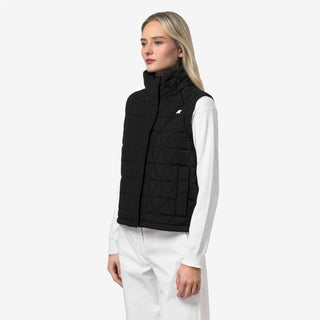 K-WAY GIACCA SATINE DIAMOND QUILTED WARM