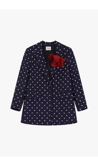 DIXIE JDE2WMDP Giacche Blazer a pois con maxi fiore