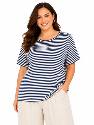 SUSY STAR T-shirt rigata