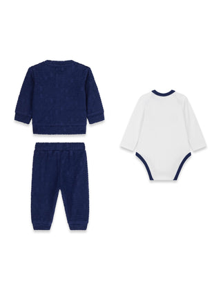 GUESS H5YW10KBU64 COMPLETI Set felpa, pantaloni e body