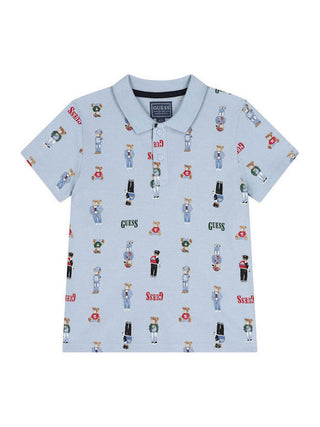 GUESS Polo con logo orsetto