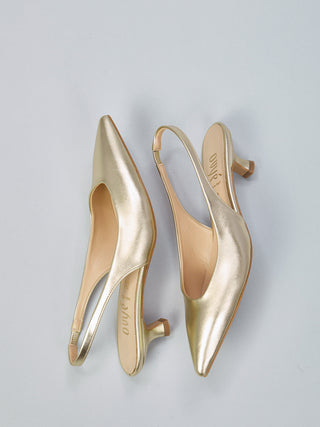 OVYE' Slingback in pelle