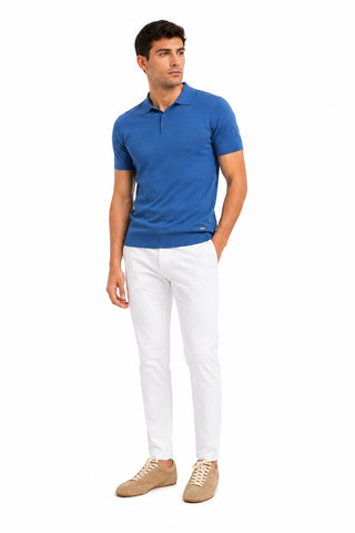 GIANNI LUPO Polo in maglia muscle fit