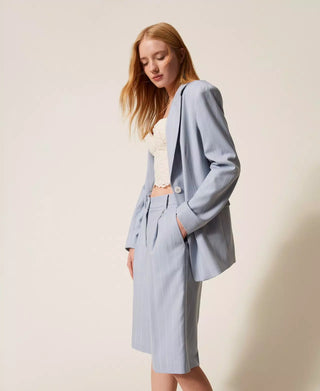 TWINSET ACTITUDE Giacca blazer gessata