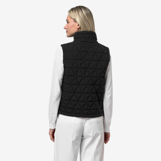 K-WAY GIACCA SATINE DIAMOND QUILTED WARM