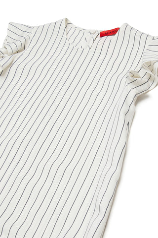 MAX&Co. ABITI Abito a righe verticali con maniche a volant