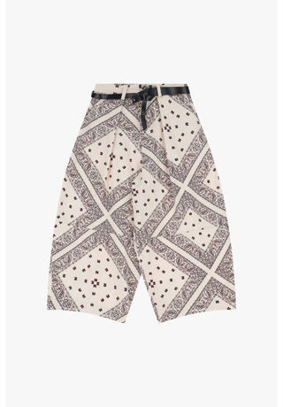DIXIE Pantaloni larghi a vita alta