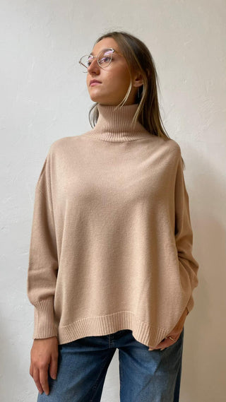 Fairly Maglione Dolcevita Oversize