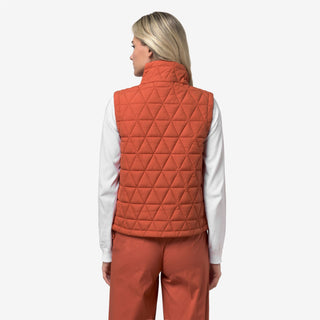 K-WAY GIACCA SATINE DIAMOND QUILTED WARM