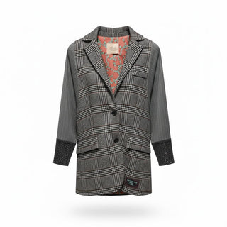 MÊME ROAD MSU-M6279G GIACCA Giacca oversize con stampa sul retro