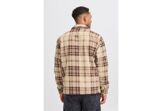 BLEND 20718469 CAMICIA Camicia Teddy a quadri